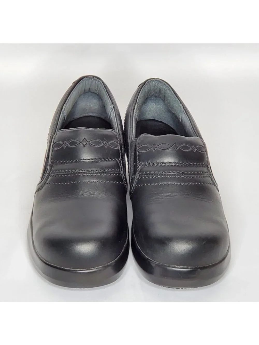 Ariat Expert Safety Clog Slip-On Shoes 8B Composite Toe Nurse Work Matte Black - Picture 3 of 8